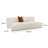 Cloteen Modular Armless Loveseat-997214576