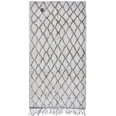 One-of-a-Kind Rectangle 6'8" X 12'4" Hand Knotted Area Rug