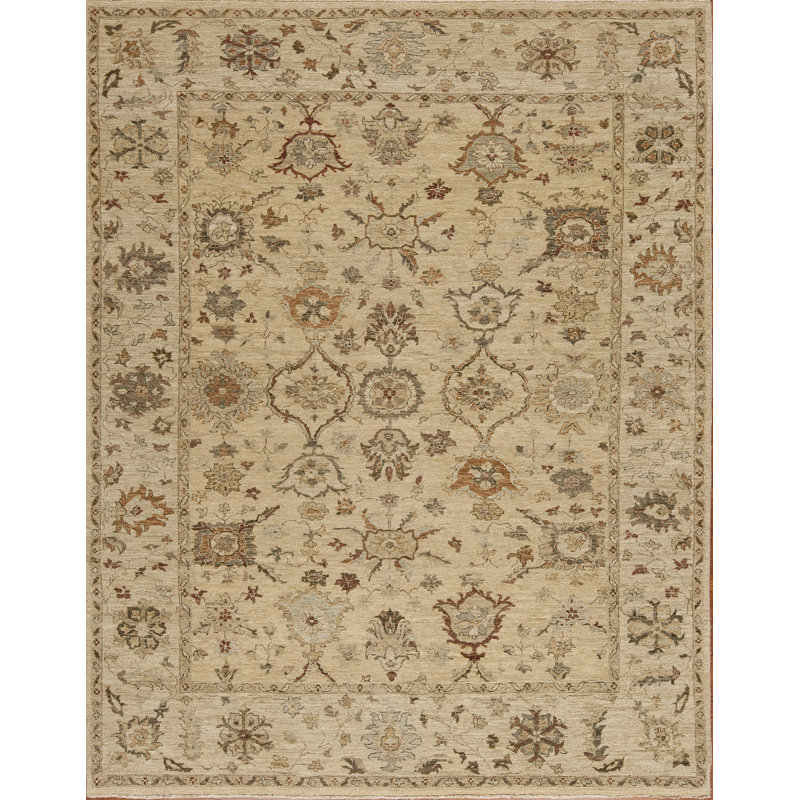 Essence Hand Knotted Wool Area Rug, Rectangle 12' x 18'