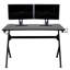 Ensemble de bureau d'ordinateur rectangulaire avec rehausse 2 pièces Bridesdale-965567238