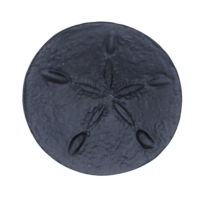 Poignée fantaisie surdimensionnée sable de 2 po, Noir mat