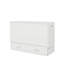 Grand lit escamotable mobile avec tiroir et petites tablettes