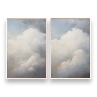Nimbus Dream, ensemble de 2 toiles encadrées