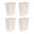 Plastic Open Kitchen Trash Can - 5.25 Gallons