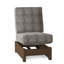 Chaise longue sans accoudoirs en plastique et aluminium avec coussins Sunbrella de 23,5 po Cherin-26086522-49631555