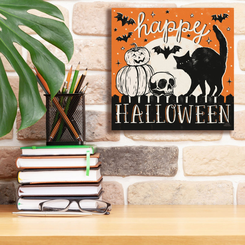 «Hocus Pocus 4» par Laura Marshall, art mural sur toile, H 12 po x l 12 po x P 0,75 po