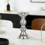 Ensemble de 2 porte-bougies élégants en métal, centre de table décoratif pour mariages, événements et décoration intérieure-2028337954