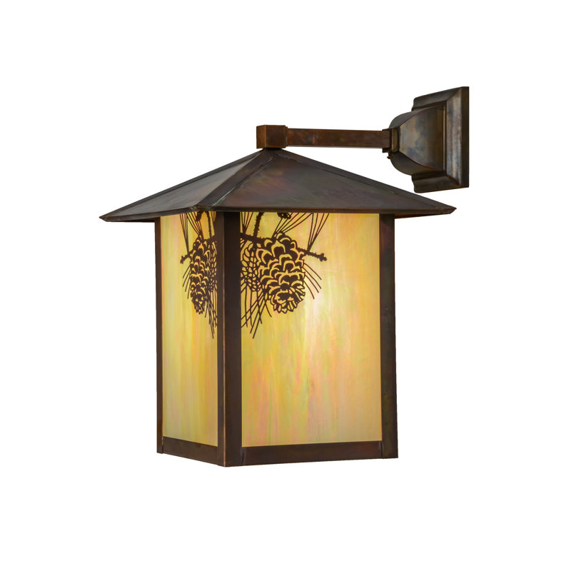 Lanterne murale d’extérieur 1 luminosité Xzavier, H 16 po x l 12 po x P 15 po