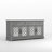 Chessani 2 Drawer Sideboard-1580886234-1561569218