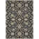 Machine Washable Indoor/Outdoor Segin ACN1149 Black Rug