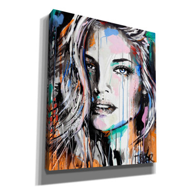 «Valery» par Loui Jover, toile, art mural