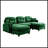 Modular Sectional U Shaped Couch With Ottoman