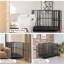 Fabriciana Stainless Steel Pet Crate with 2 Doors-260238481