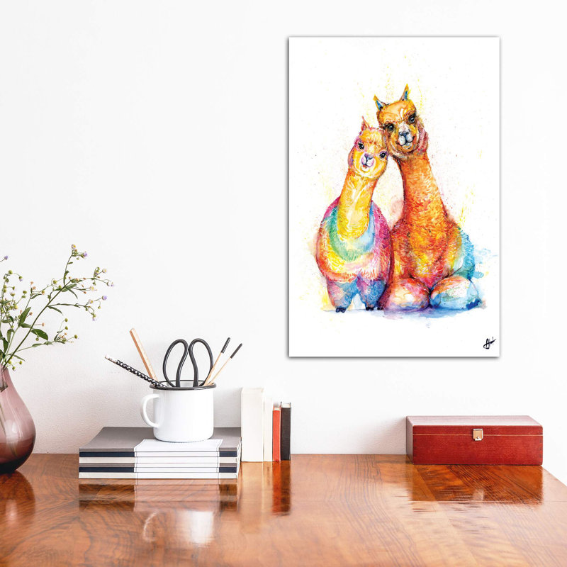 Animals, Wrapped Canvas, 18" H x 12" W x 1.5" D