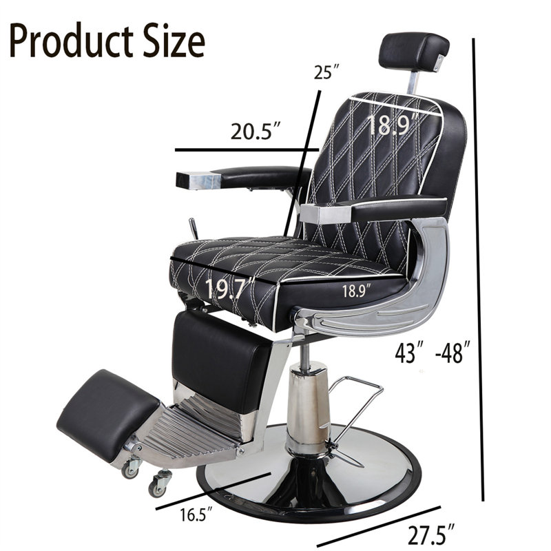 Fauteuil inclinable massant en simili-cuir