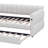 Queen-Size Fabric-Upholstered Platform Bed With Pull-Out Trundle-963980422