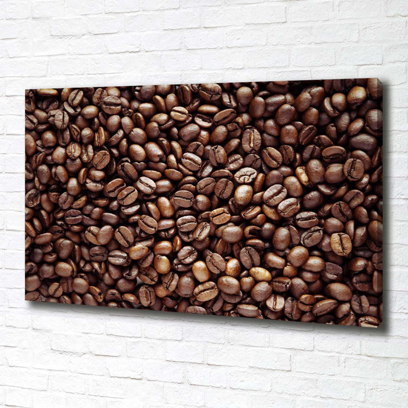 Coffee Beans - Wrapped Canvas Print