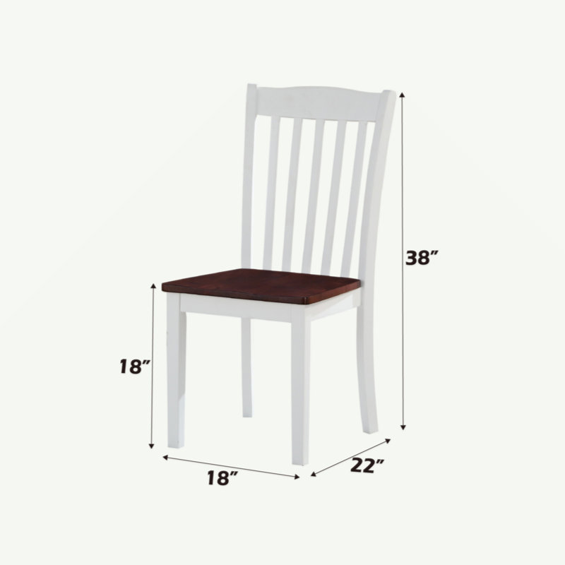 Ensemble de 2 chaises d'appoint Leigh