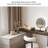 Modern minimalist rectangular dressing table