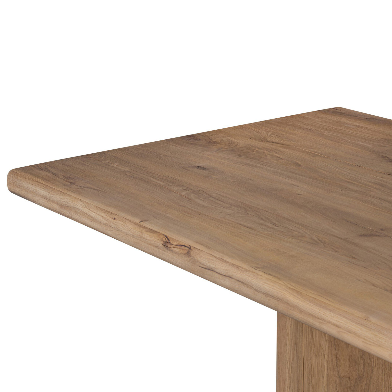 Imari 118'' Dining Table, Natural Reclaimed French Oak