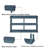 Console Table With 3-Tier Open Storage Spaces And Roman Column Effect Support Legs,Narrow Sofa Entry Table For Living Room, Entryway And Hallway-1304925649