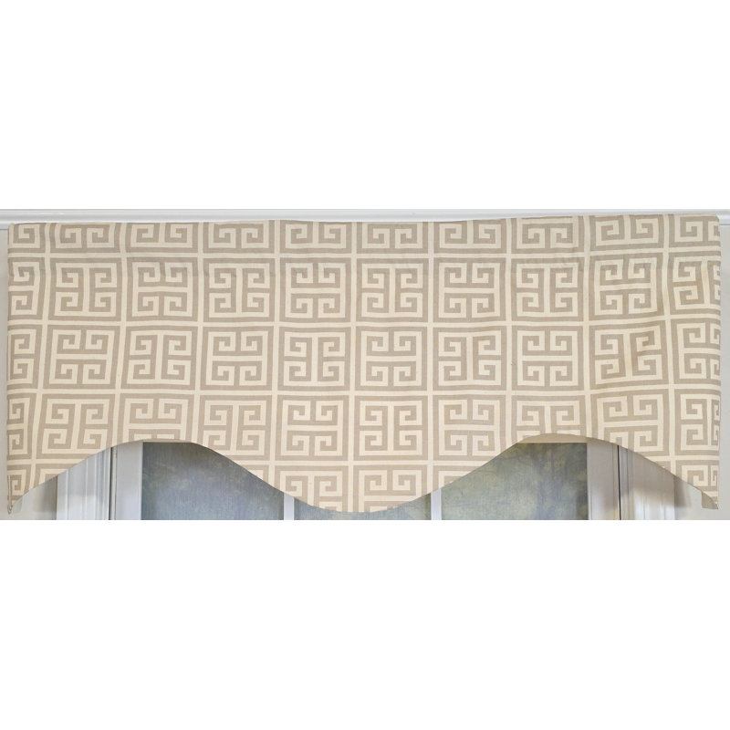 Tower Cornice Valance, Gris