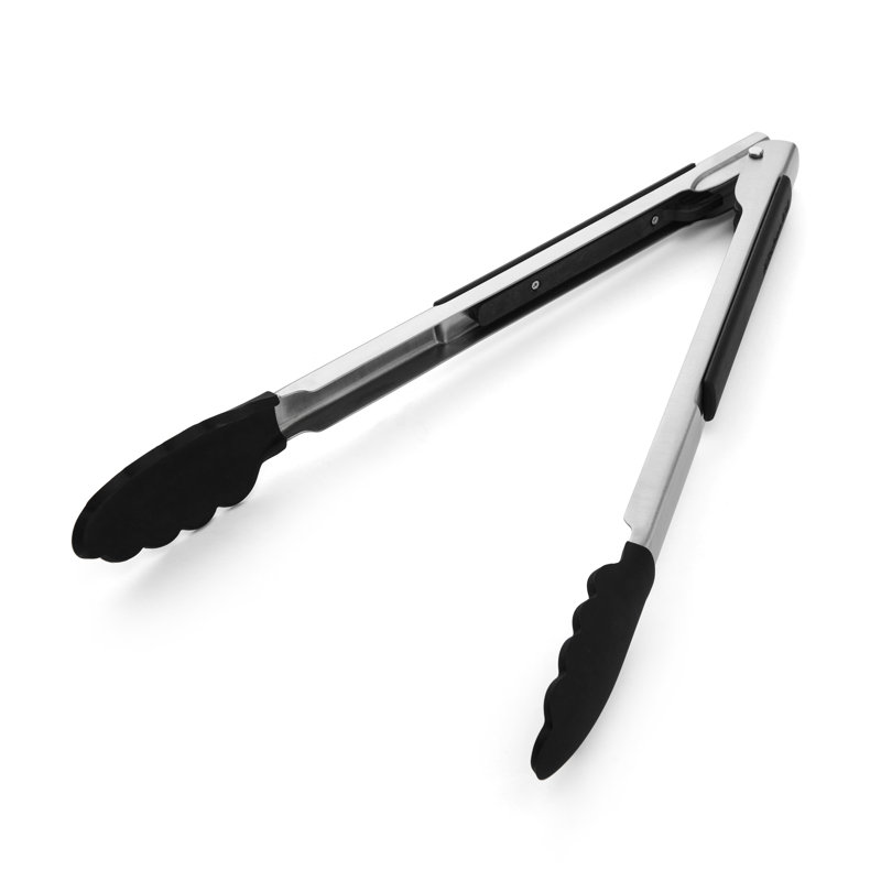 KitchenAid Silicone-Tipped Side-Locking Tongs, 23cm, 30 cm