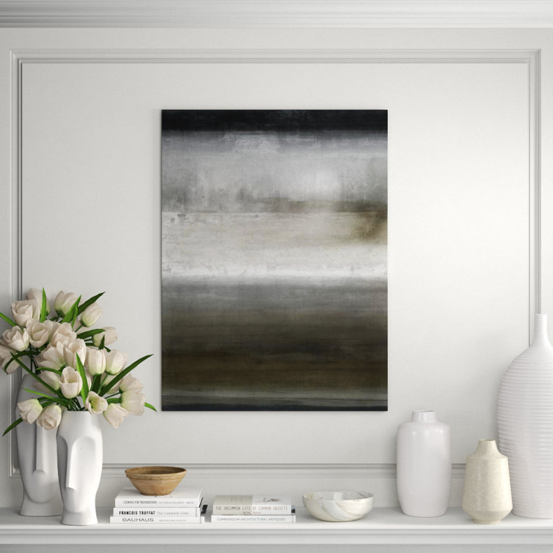 Foggy Blush Print by James McAllen, 40" H x 30" W, Knife Gel