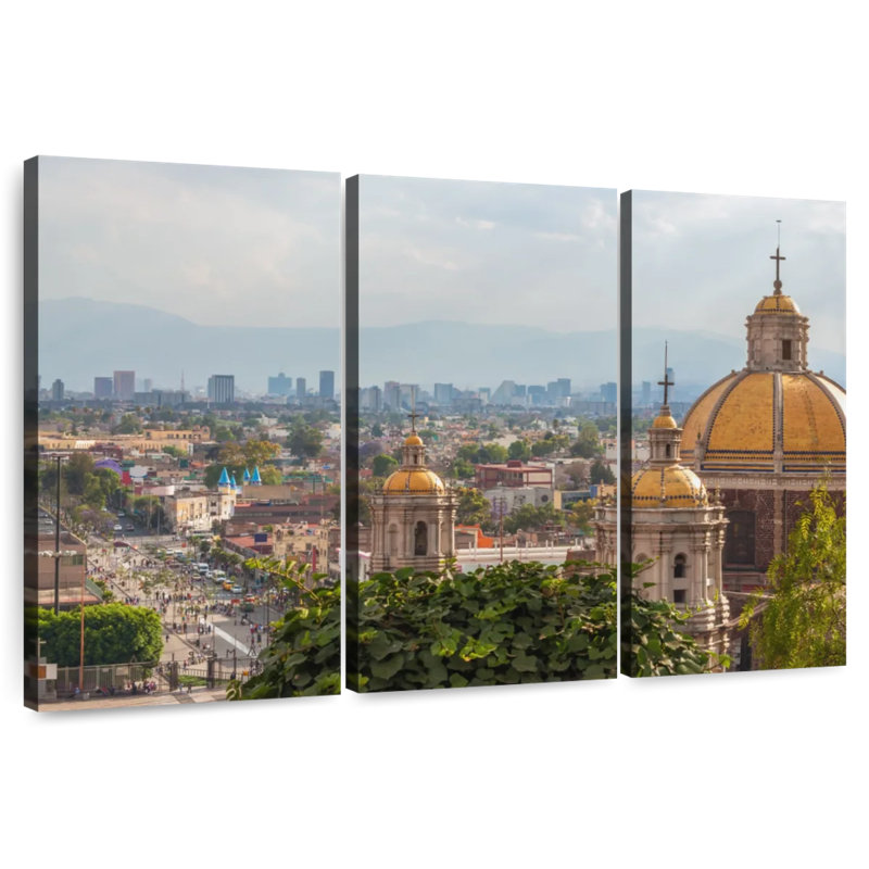 Nicci Guadalupe Basilica, 28" H x 45" W
