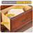 Modern Nut-Brown Solid Wood Sideboard