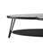 Ardoin Contemporary Modern 53 In. Oval White Coffee Table With Sintered Stone Top