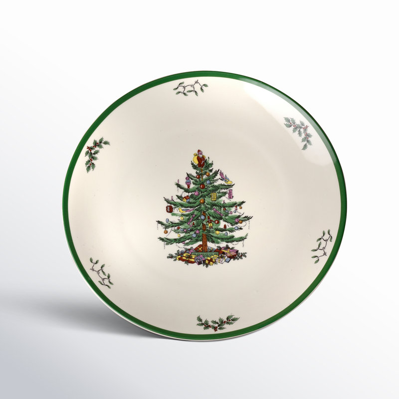 Spode Christmas Tree Melamine Round Platter