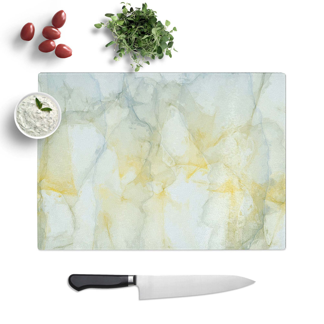 Tempered Glass Sunrise Spirit Chopping Board