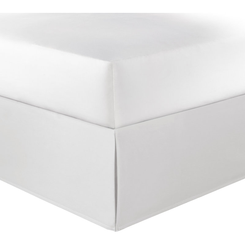 Jupe de lit 15 po Nautica, Grand, Blanc