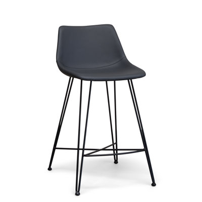 Tabouret de bar et de comptoir en similicuir Volya