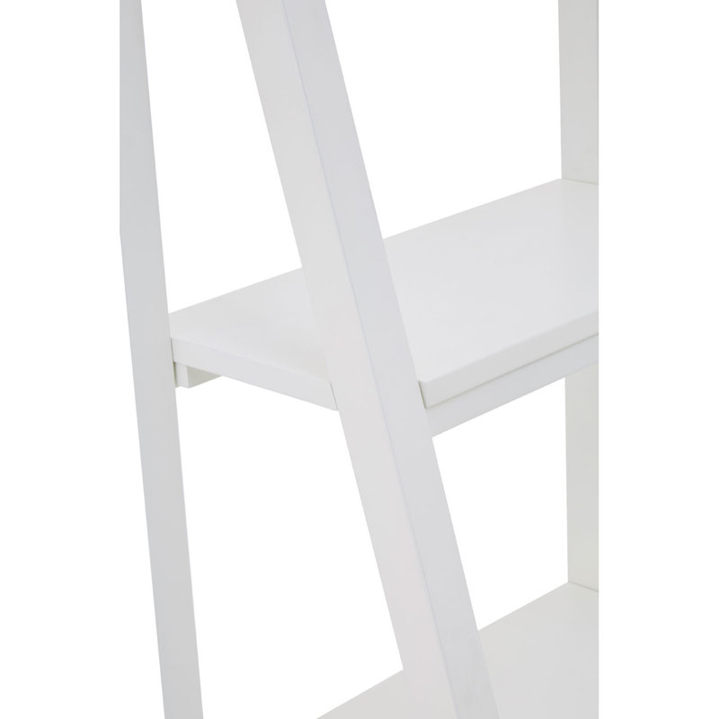 Despagne 190 cm H x 60 cm W Solid Wood Ladder Bookcase