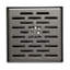 Drain de douche à grille squarestainless steel2"