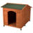 TRIXIE natura Classic Dog House, Adjustable Legs, Brown, XXL