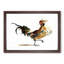 A Rooster by Johan Teyler - Framed Print-55450922-55450923