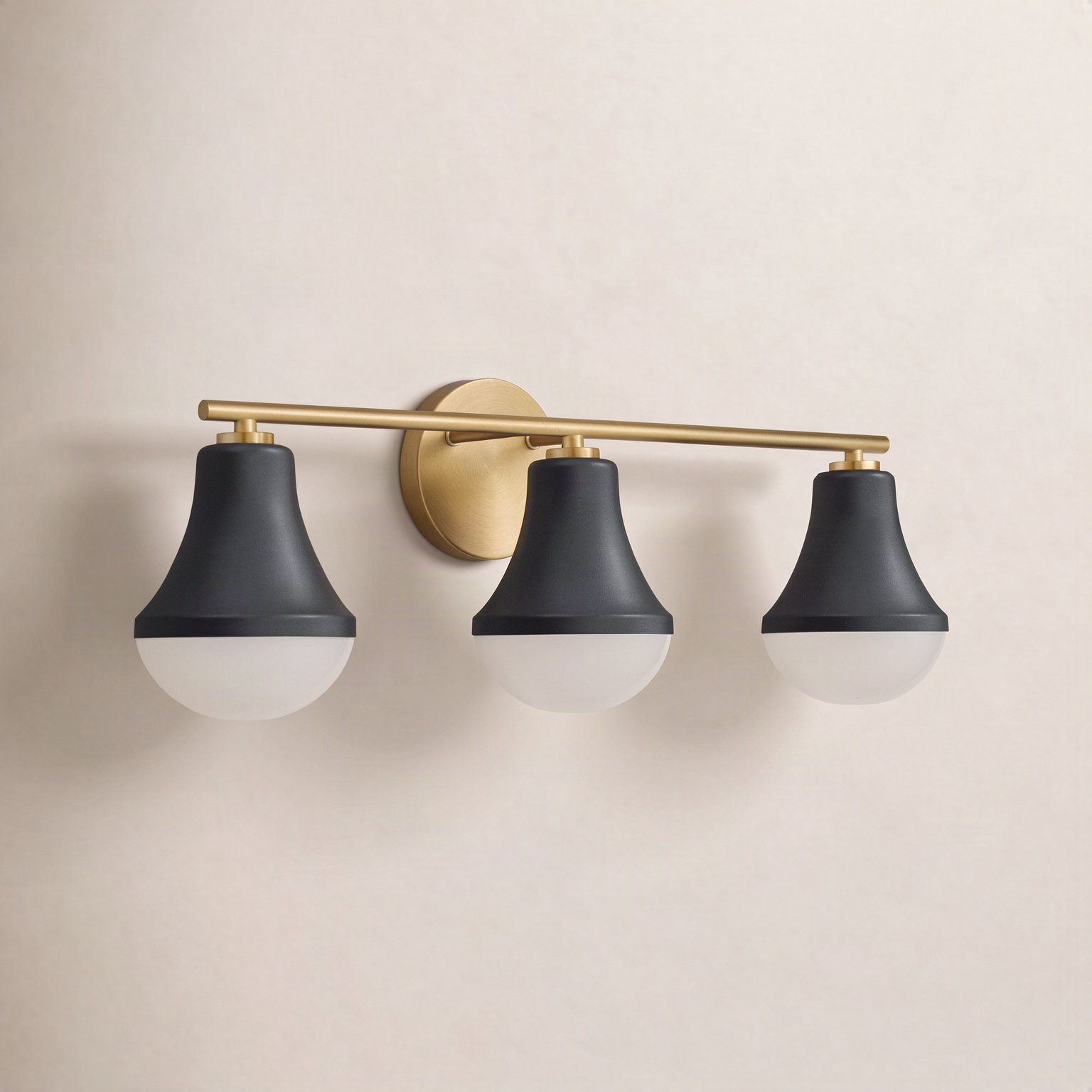 Celica Bathroom Vanity Light, Black
