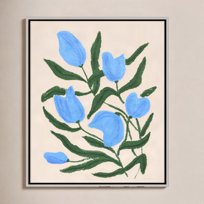 Colette "Blue Tulips" Print by Camilla Bergqvist