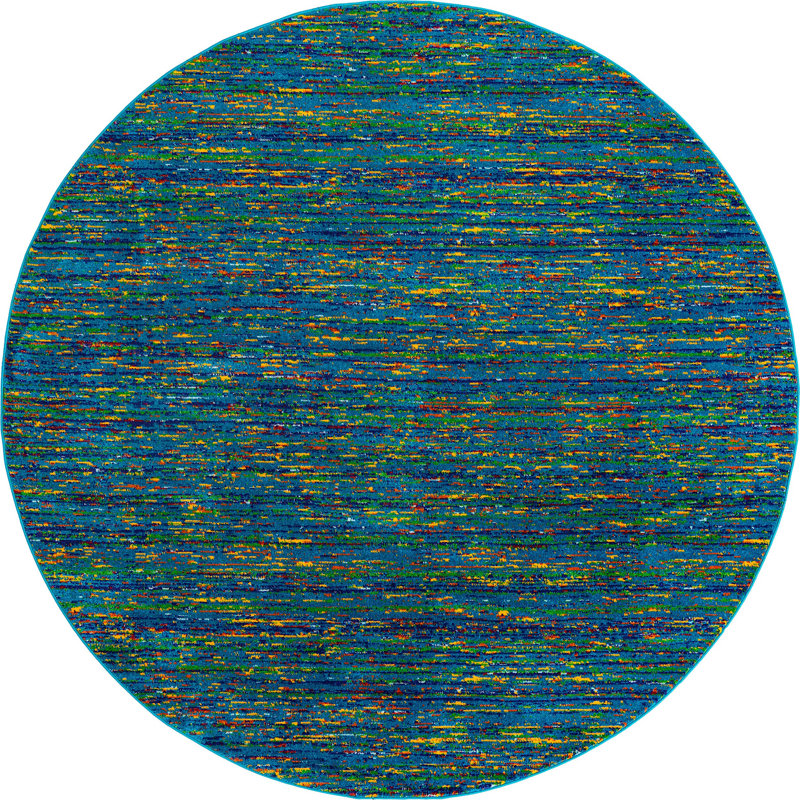 Marvela Abstract Indoor Rug, Round 7'10"