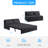  Ebern Designs Small Loveseat 3-in-1 Pull-Out Sleeper Sofa Bed with Throw Pillows-560956984