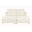 Canapé avec 2 coussins décoratifs et un repose-pieds, Canapé Comfy Sofa-129694473