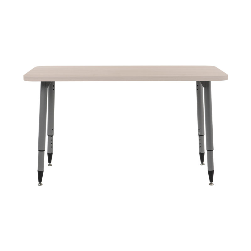 Table d'activité Adapte 24 x 36, 24 po x 48 po, Sable asiatique / argent