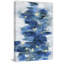« trouble blue florals »-reproduction d’art sur toile tendue-1777354886