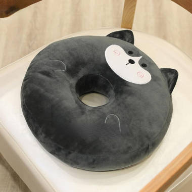 Essential Medical Supply 14 Molded Donut Cushion with Navy Cover 