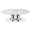 Tower Round Solid Oak Dining Table-1187933852