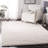 Solid Colour Machine Woven Polypropylene Area Rug in Cream-1747603776