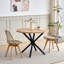 Dining Chairs - Nordic Style Dining Chair - Mesh Backrest - Solid Wood Legs-367318923-342771805